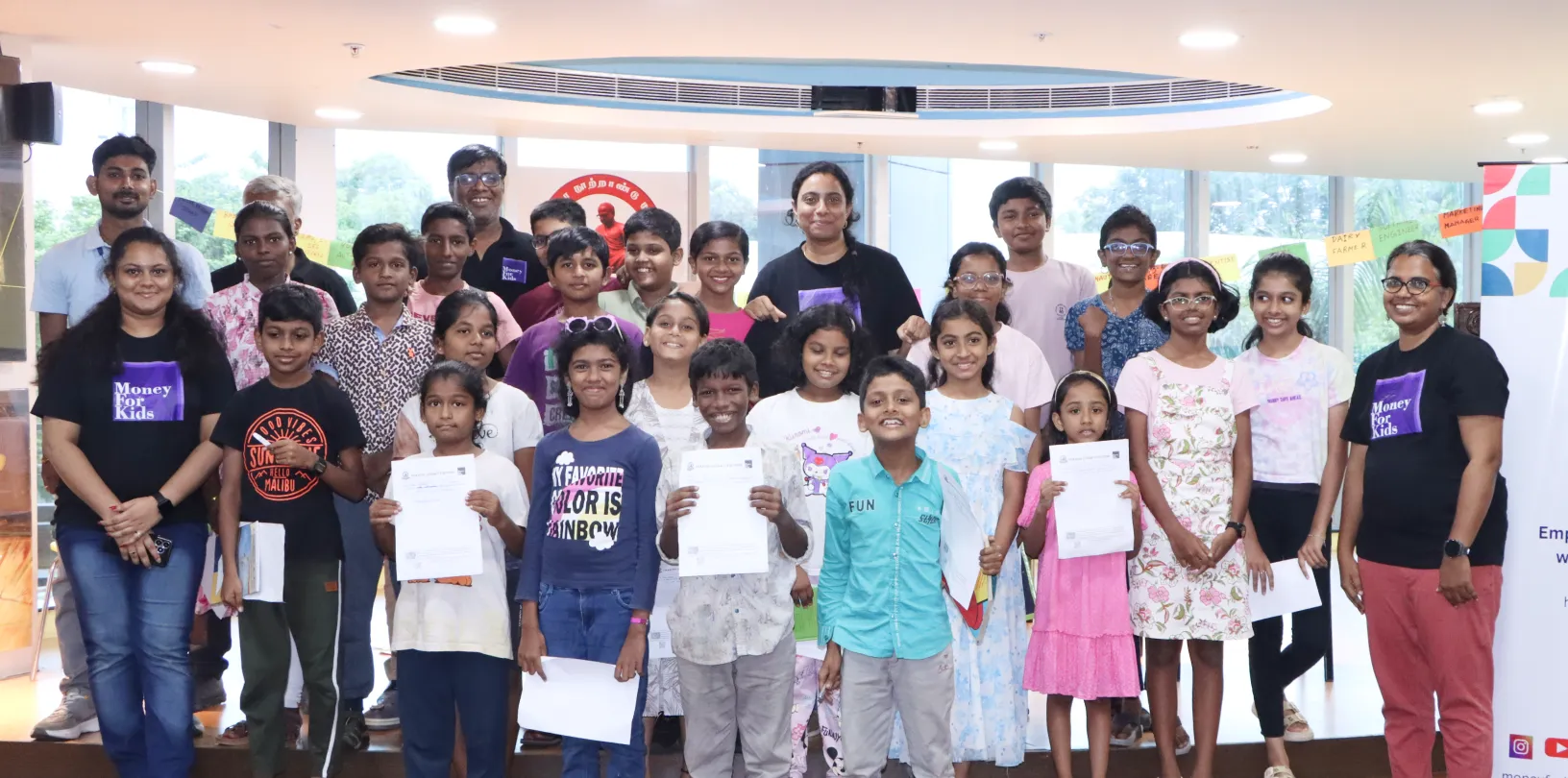 Financial Literacy Workshop flyer