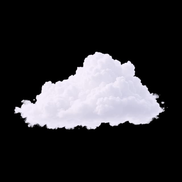 decorative cloud