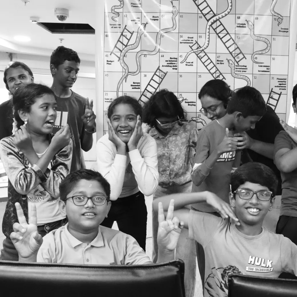 Students learning together